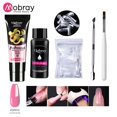 thumbnail image 1 of Mobray 15ml Poly UV Gel Set Nail Gel Kit para manicura Set Solución acrílica Construcción Clear Color Gel Extension Nail Tool Nail Set Tan Jianjun unisex, 1 of 2