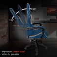 thumbnail image 2 of Silla Gamer BALAM RUSH POWER RUSH V2 Ergonomica Reclinable Azul - Camel BR-944496 Comodidad duradera y estilo único, 2 of 6