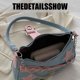 thumbnail image 5 of Bolso de mano de moda para mujer, bolso de mano con cadena vaquera, bolso de hombro para la axila, bolso de moda, bolso de hombro de tela, 5 of 9
