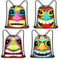 thumbnail image 1 of Mochila Censen, 24 unidades, hawaiana, impermeable, con cordón, 30 x 25 cm, 1 of 6