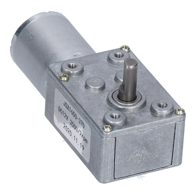 DC MOTOR ELECTRICO, FUNCIÓN DE AUTO-BLOQUEO LIGERO Conveniente MOTOR DE GUSANO PRÁTICO PARA ABRADORES DE PUERTAS PARA CABRESTANTES EN MINIATURA