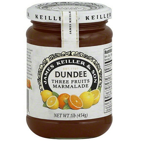 James Keiller & Son Three Fruits Marmalade, 16 oz (Pack of 6)