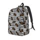 thumbnail image 1 of Disketp Haloween Pumpkins Mochila de Lona Estampada, Mochila Escolar de Viaje Ligera para Estudiantes y Portátil-Medium, 1 of 5