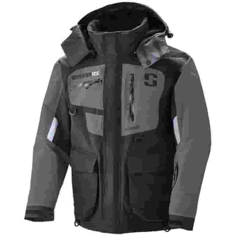 Striker Ice Men's Climate Ice Fishing Flotation Jacket (Black/Gray