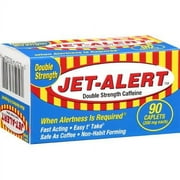 Jet-Alert Energy Stimulant Caffeine Pills, 200mg, 90 Count
