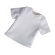 thumbnail image 4 of Camiseta masculina en miniatura a escala 1:6, ropa informal y pequeña para hombre de 12 pulgadas Blanco, 4 of 9
