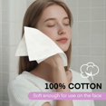 thumbnail image 3 of Classycoo Serviette Compressée 120 Pcs avec 2 Étuis de Transport, Comprimés Mini Jetables Serviette pour le Visage Portable en Coton en Forme de Pièce pour Voyage, Camping, Randonnée, Sport, Lingettes pour les Mains à la Maison, Activités de Plein Air (Violet), 3 of 7