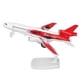 thumbnail image 1 of Avión de pasajeros de aleación con luz y sonido, modelo de avión de aleación fundido a presión, colección de decoración de modelos de aerolíneas, 1 of 15