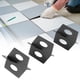 thumbnail image 5 of Espaciador De Nivelador De Azulejos, Nivelador De Azulejos Negros, Nivelador De Azulejos De Piso De 200 Piezas, Para El Hogar, La Escuela, Los Hombres Al Aire Libre ZAQW Floor Tile Leveler, 5 of 8