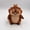 Crown Beaver, variant on Brown Beaver Plush Toy Wearing a Crown, Soft and Cute Therapeutic Doll Decoration Gift