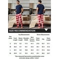 thumbnail image 6 of New men's pajama set featuring printed checkered pattern, loose fit, suitable for wearing outside, suitable for home use, 6 of 6
