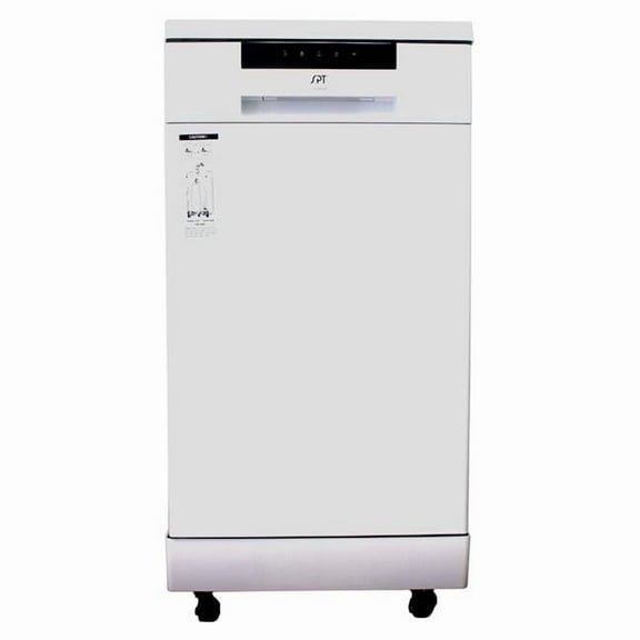 18" Portable Dishwasher with Energy Star - White
