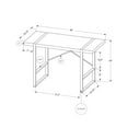 thumbnail image 3 of Monarch Specialties Computer Desk, Home Office, Laptop, 48"L, Work, Walnut Laminate, Black Metal, 3 of 10