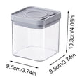 thumbnail image 3 of Airtight Dog Treat Jars, Dog Cat Food Storage Containers with Lids for Kitchen Pantry Organization, Keep Food Fresh Crispy 3.74*4.06In, 3 of 6