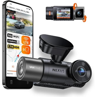 Vantrue N4 3-Channel 4K Dash Cam, Front, Rear & Inside
