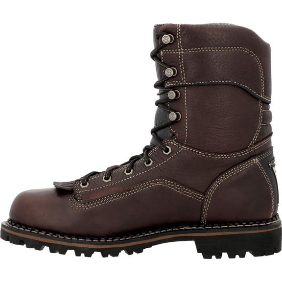 Georgia Boot AMP LT Logger Composite Toe Low Heel Waterproof Work Boot