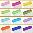 thumbnail image 3 of Cinta de Malla Decorativa Timgle 10 Pulgadas x 9 m para Elaboración de Coronas - 12 Rollos, 3 of 6