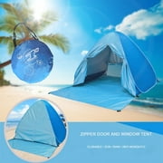 Beach Tent Pop Up Automatic Open Tent Family Ultralight Folding Tent Tourist Fish Camping Anti-UV Fully Sun Shade 2-5 Persons