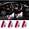 thumbnail image 1 of Luz de puerta con logotipo MB de 4 piezas, luz LED de bienvenida para puerta de coche, accesorios MB compatibles con A/B/C/E/M/GLA/GLB/GLC/GLE/GLS, 1 of 5