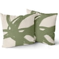thumbnail image 2 of Sage Green Abstract Art Line Pillow Covers 20x20 Set of 2 Modern Print Decorative Pillowcases Farmhouse Throw Cushion Case Decor for Couch Sofa Bed, 2 of 6