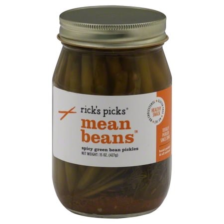 Rick's Picks Mean Beans Spicy Green Bean Pickles, 15.0 OZ