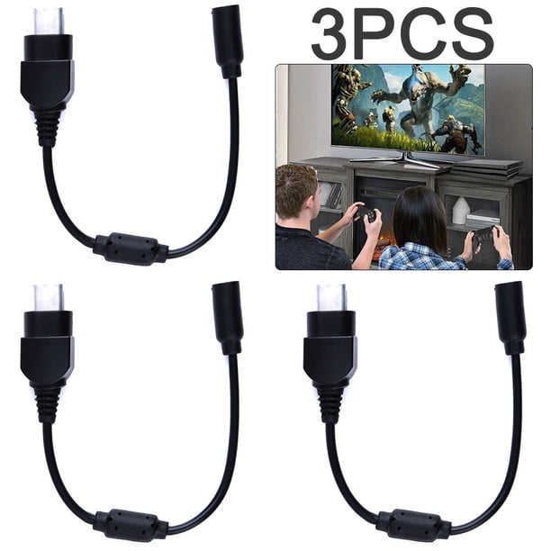 3 Uds Cable Adaptador Separación Accesorios Repuesto para Controlador Consola Xbox