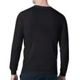thumbnail image 2 of Men's Starter Black Carolina Hurricanes Modern Tailsweep Long Sleeve T-Shirt, 2 of 3