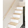 thumbnail image 4 of Stair Decals Stair Riser Stickers Peel and Stick Vinyl .&#W x .&#H x, 4 of 6