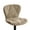Khaki, variant on Hawsaiy Modern Bar Stools Set of 2, Adjustable Faux Leather Upholstered Swivel Bar Stools, Counter Height Bar Chairs with Back for Kitchen Island, Light Gray