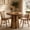 Dark Brown, variant on Fnova 31.5" Round Dining Table, Small Farmhouse Wooden Kitchen Table for 2-4, Retro Bistro Table for Apartments, Office, Living Room, Restaurants, Coffee Shop, Bar, Dark Brown