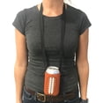thumbnail image 2 of Football Can Cooler Lanyard, 2 of 2