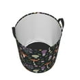 thumbnail image 5 of Uemuo Mushrooms Pattern Circular Laundry Hamper Basket with handles,Collapsible laundry basket,Large capacity laundry hamper,Laundry Organizer-Small, 5 of 8
