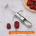 thumbnail image 4 of Descorazonador De Cerezas De Acero Inoxidable, Deshuesadores De Cerezas Para Fruta, Azufaifo Rojo, Removedor De Núcleo De Cereza, Accesorios De Cocina Guardurnaity HA018769-00, 4 of 7