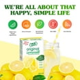 thumbnail image 2 of True Lemon Original Lemonade Drink Mix Powder, No Artificial Sweeteners, 1.06 oz., 10 Count Box, 2 of 12