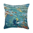 thumbnail image 2 of Liora Manne Marina Fantasea Indoor Outdoor Decorative Pillow Ocean, 2 of 5