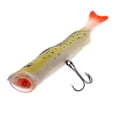 thumbnail image 1 of Señuelos De Pesca Duros Anzuelos De Cebo Biónicos Señuelos Flotantes Cebo Artificial De Pesca Lo Suficientemente Fuerte Para Peces Grande Verde oscuro, 1 of 6