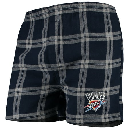 Oklahoma City Thunder Concepts Sport Homestretch Flannel Boxer Shorts -