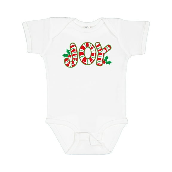 Inktastic Candy Cane Joy Boys or Girls Baby Bodysuit