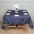 thumbnail image 3 of Math Equations Physics Formulas Purple Pattern Square Tablecloth,Waterproof Square Table Cover,Wipeable Spillproof Washable Table Cover for Home Kitchen Party Decor 52"x52"(132x132cm), 3 of 6