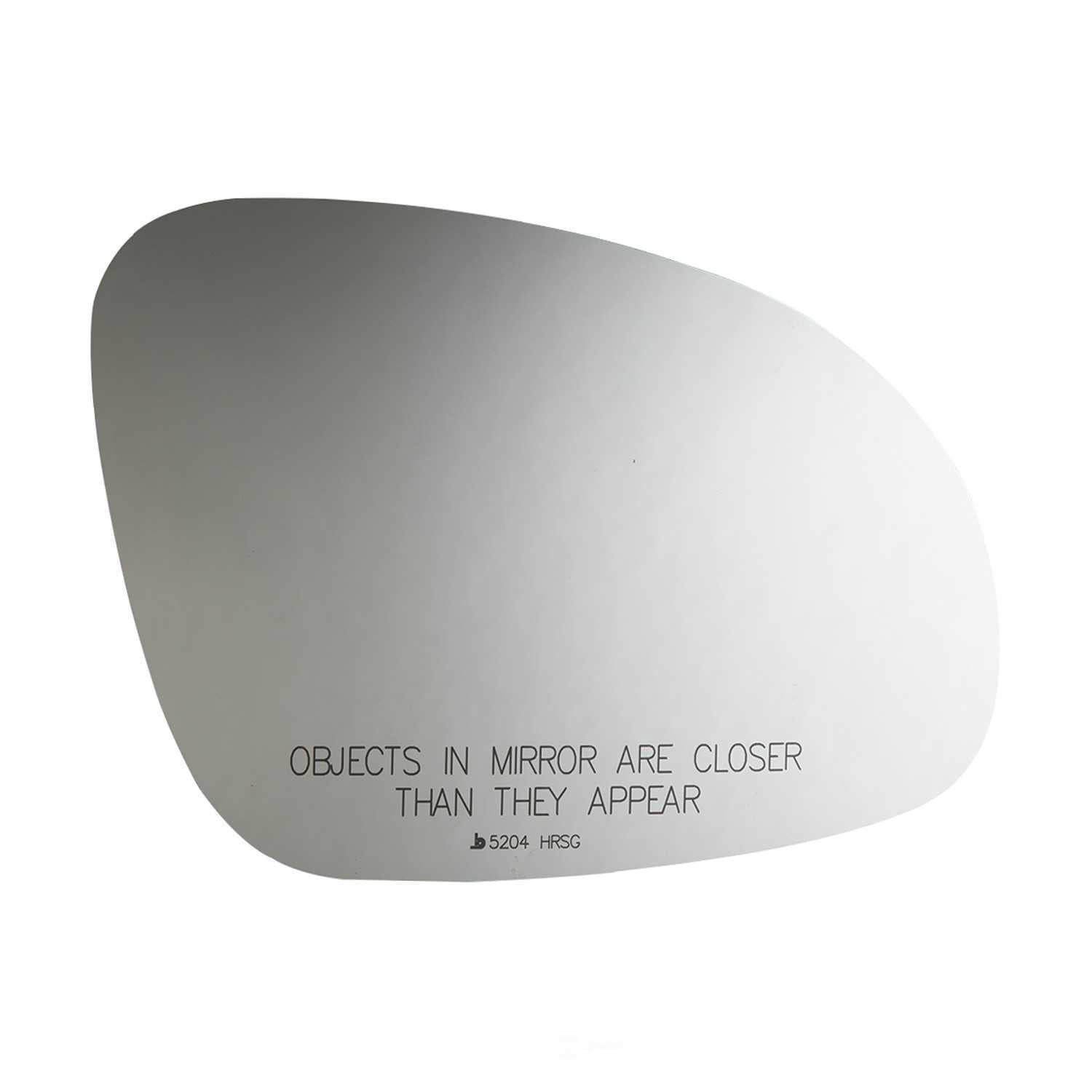 Burco 5204HRSG Passenger Side Convex Replacement Mirror Glass for Volkswagen EOS