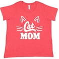 thumbnail image 3 of Inktastic Mothers Day Cat Mom Women's Plus Size T-Shirt, 3 of 5