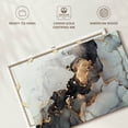 thumbnail image 6 of Elephant Stock Luxury Abstract Wall Art - Horizontal Canvas Wall Art - Living Room Wall Decor - Abstract Canvas - Gray And Gold Decor - 48" x 32", 6 of 8