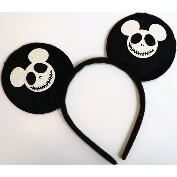 Jack Inspired Minnie Ears , Halloween Mickey Ears, Princess Ears, Halloween Minnie Ears, Halloween Mickey Ears