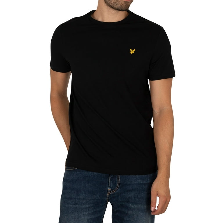 lyle and scott shirt black