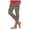 Brown, variant on Capri Leggings for Women Summer High Waist Yoga Capris Soft Stretch Workout 3/4 Tight Pants Running Crop Trousers (White, XL)