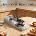 thumbnail image 3 of Li&Zhao Knife Drawer Organizer with Integrated Sharpening Stone – Drawer Knife Organizer for Efficient Kitchen Organization, Knife Organizer Drawer Insert Securely Stores Up to 14 Knives, 3 of 8