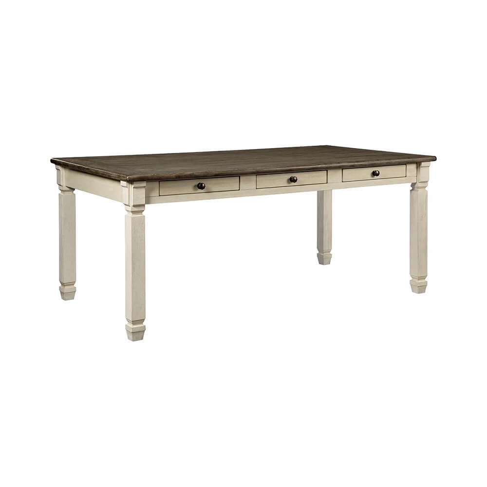 Ashley Furniture D64725 Bolanburg Dining Table Two Tone Walmart Com