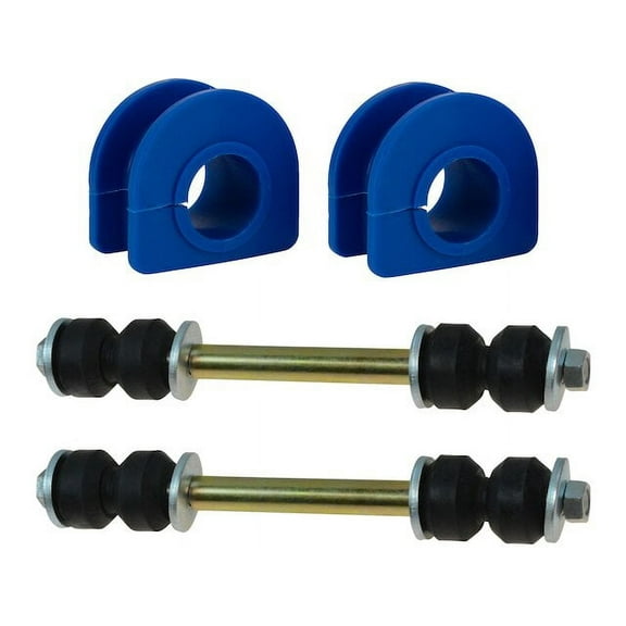 Front Sway Bar Link and Bushing Kit 4 Piece - Compatible with 1995 - 2005 Chevy Blazer 1996 1997 1998 1999 2000 2001 2002 2003 2004