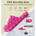 thumbnail image 4 of Women Bubble Slides Slippers Massage Spa Slippers, Non-slip Gym Home Shower Bedroom Slippers, 4 of 8