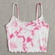 thumbnail image 2 of Pntutb Blusa de talla grande con estampado de flores de manga corta con cuello redondo informal de verano para mujer Pntutb Pntutb-6550, 2 of 3